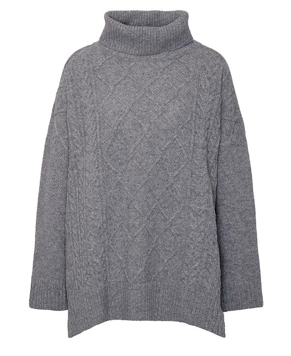 Barbour Burne Cape Grey Marl | BABO89751