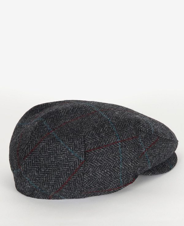 Barbour Cairn Flat Cap Brown Check | BABO89006