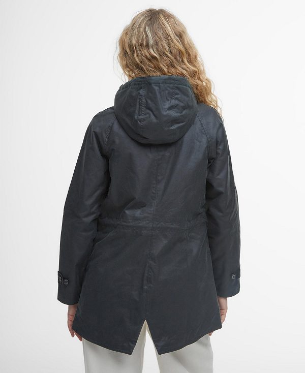 Barbour Cannich Wax Jacket Black/Modern | BABO89206