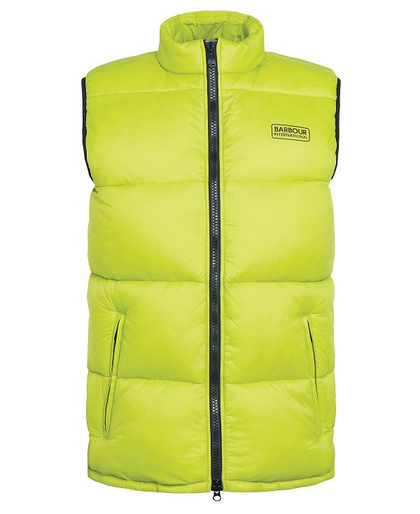 Barbour Cargen Gilet Cyberlime | BABO87529