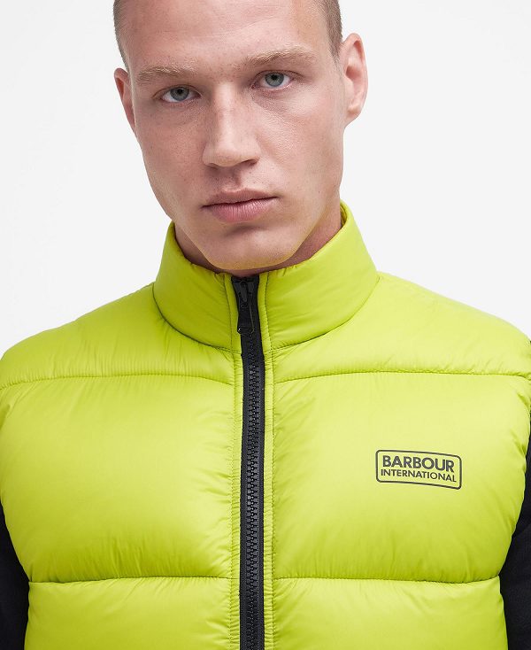 Barbour Cargen Gilet Cyberlime | BABO87529