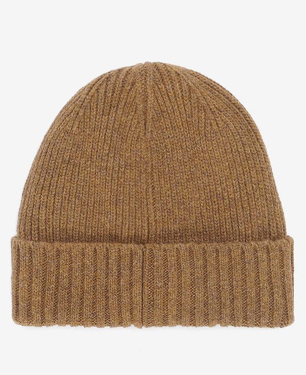 Barbour Carlton Beanie Ochre | BABO89034