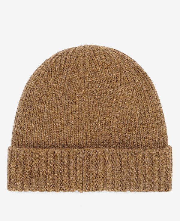 Barbour Carlton Beanie Ochre | BABO89034