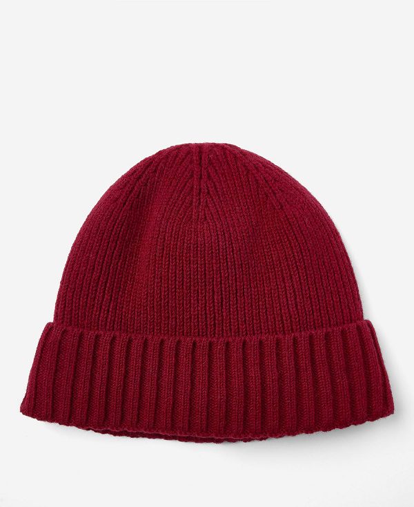 Barbour Carlton Beanie Red | BABO89036