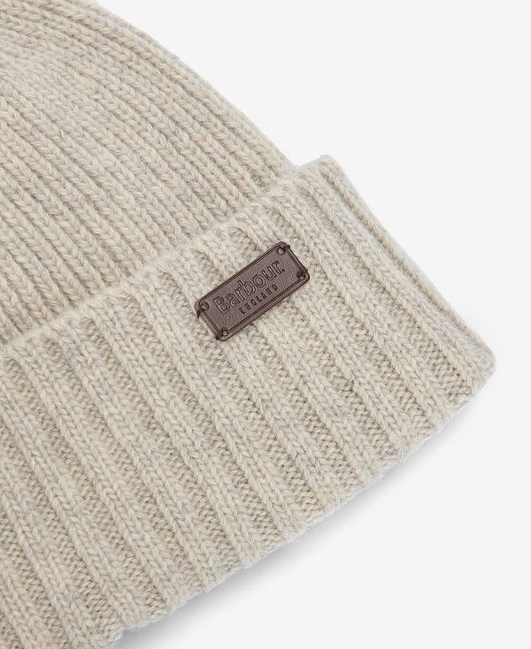 Barbour Carlton Beanie Sandstone | BABO89040