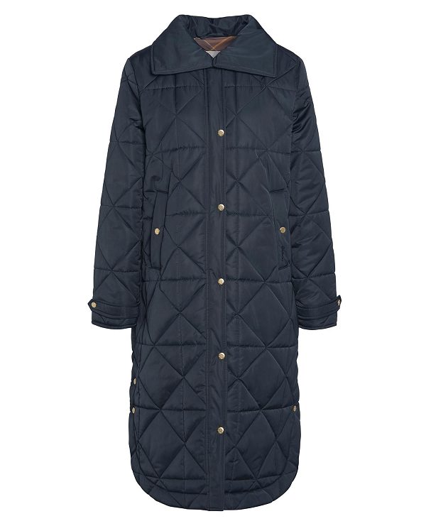 Barbour Carolina Quilted Jacket Black/Muted | BABO89293