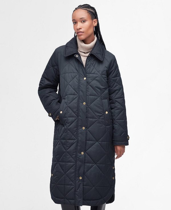 Barbour Carolina Quilted Jacket Black/Muted | BABO89293