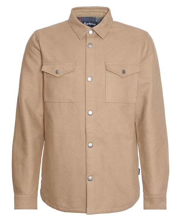 Barbour Carrbridge Overshirt Brown | BABO88009