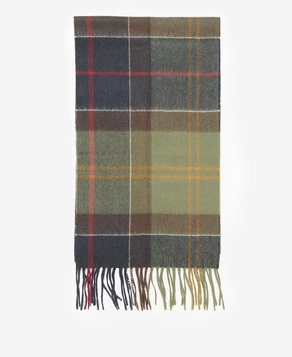 Barbour Cashmere Tartan Scarf Ancient Tartan | BABO89081