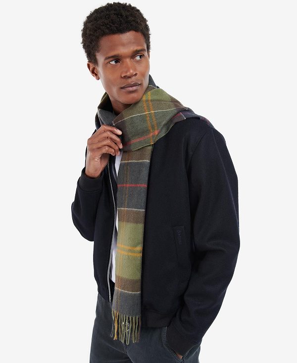 Barbour Cashmere Tartan Scarf Ancient Tartan | BABO89081