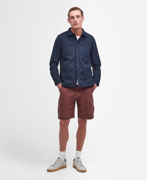 Barbour Castlebay Overshirt Concrete | BABO87984