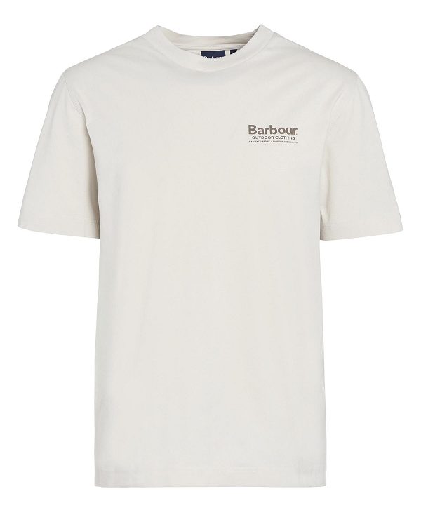 Barbour Catterick T-shirt Beige | BABO88292