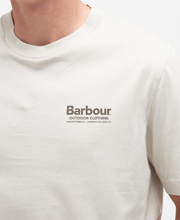 Barbour Catterick T-shirt Beige | BABO88292