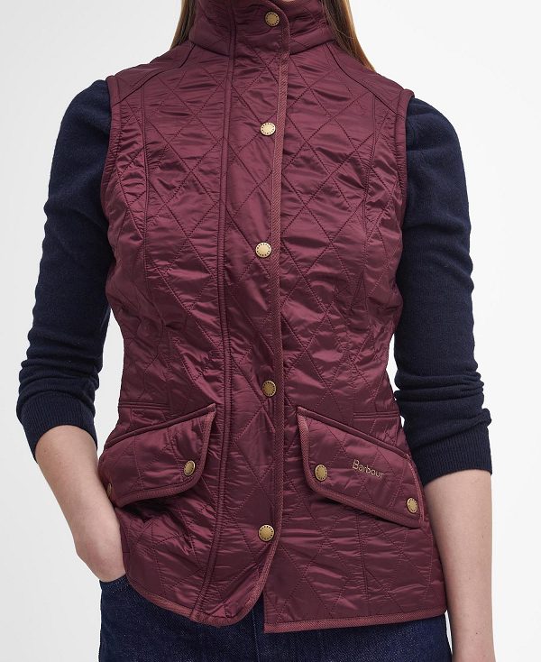 Barbour Cavalry Gilet Red | BABO89463