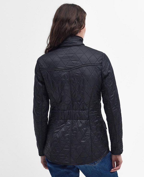 Barbour Cavalry Polarquilt Quilted Jacket Black | BABO89263