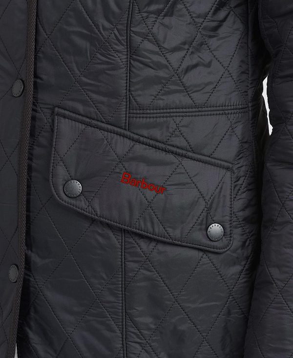 Barbour Cavalry Polarquilt Quilted Jacket Navy | BABO89311