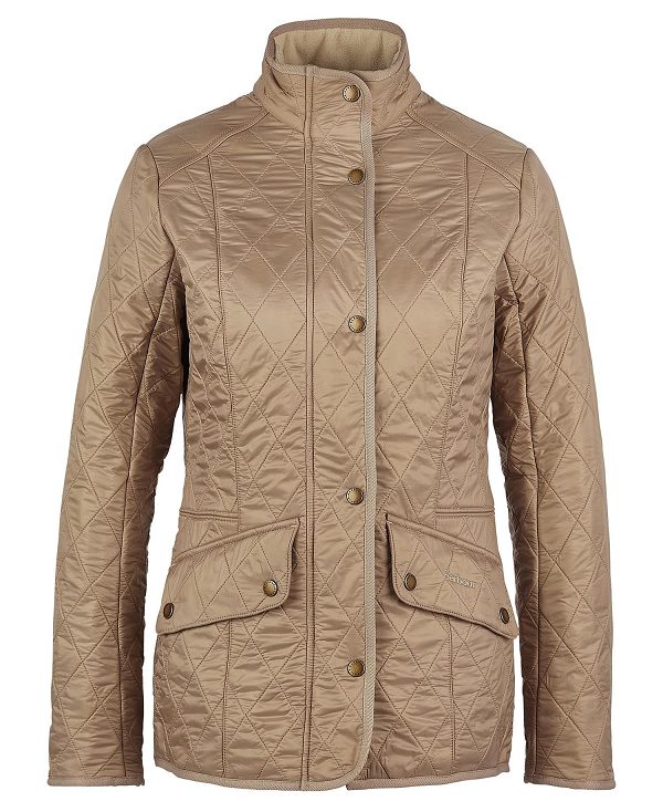 Barbour Cavalry Polarquilt Quilted Jacket Gardenia | BABO89327