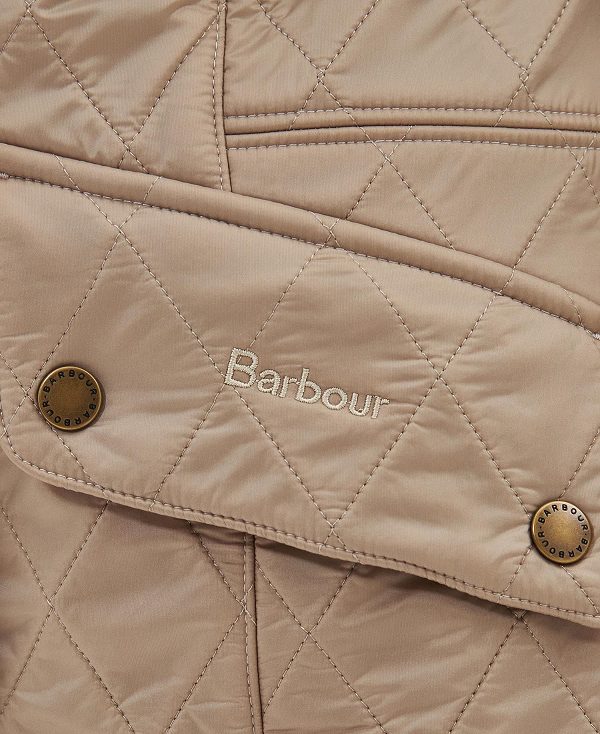 Barbour Cavalry Polarquilt Quilted Jacket Gardenia | BABO89327