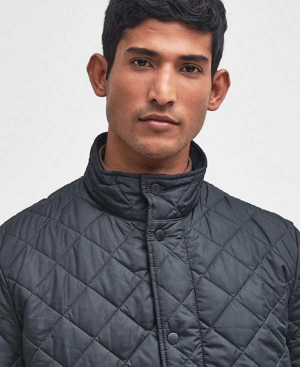 Barbour Chelsea Sportsquilt Jacket Navy | BABO87319