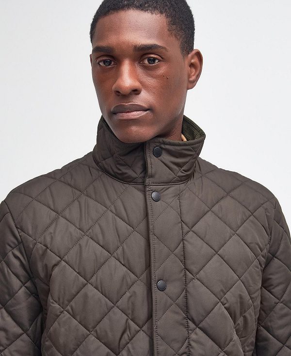 Barbour Chelsea Sportsquilt Jacket Olive | BABO87307