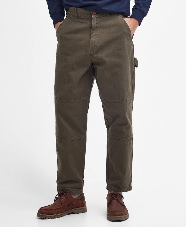 Barbour Chesterwood Work Trousers Pale Sage | BABO88765