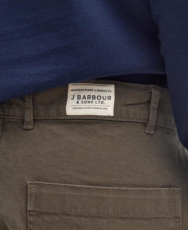 Barbour Chesterwood Work Trousers Pale Sage | BABO88765