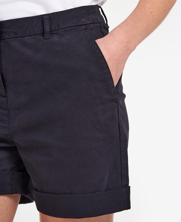 Barbour Chino Shorts Black | BABO89826