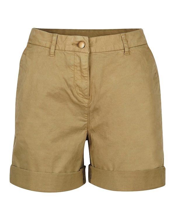 Barbour Chino Shorts Khaki | BABO89828