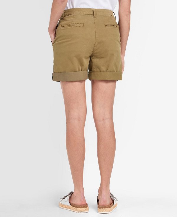 Barbour Chino Shorts Khaki | BABO89828