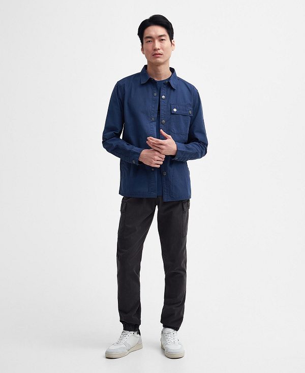 Barbour Circuit Overshirt Whisper White | BABO87950