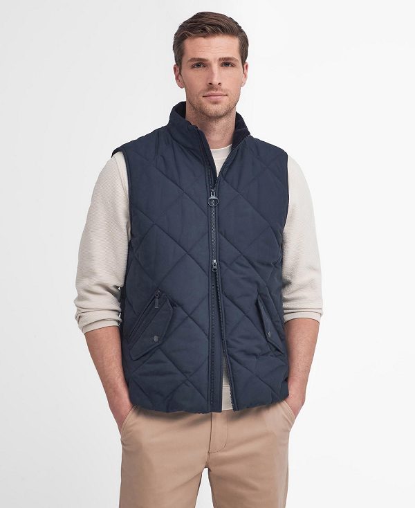 Barbour City Chelsea Gilet Navy | BABO87581