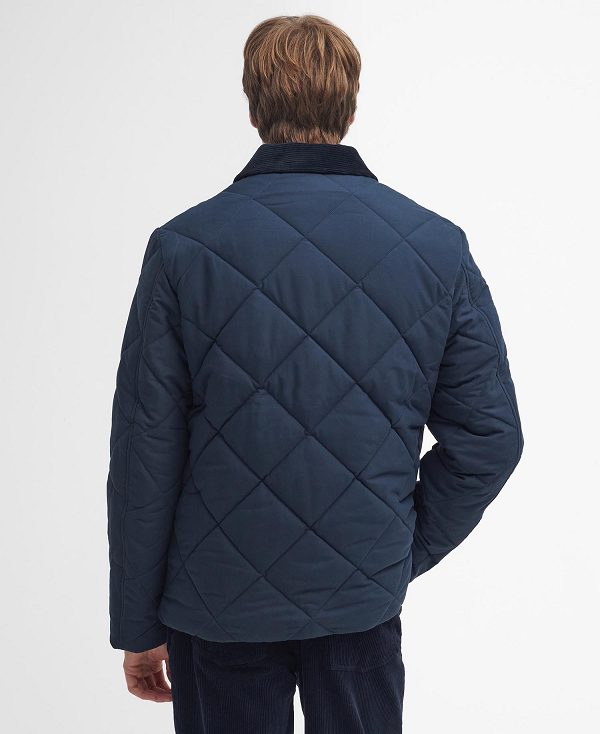 Barbour City Chelsea Quilted Jacket Classic Navy | BABO87375