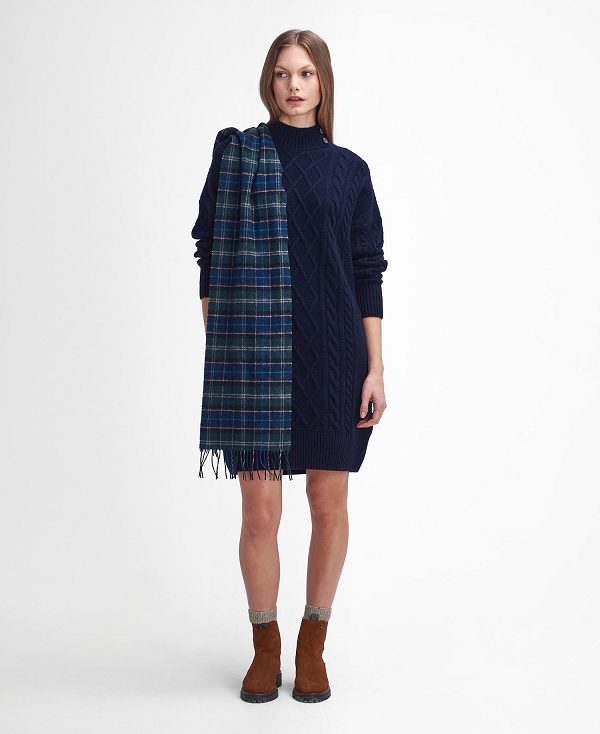 Barbour Clarence Knitted Dress Classic Navy | BABO89644