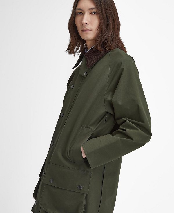 Barbour Classic Beaufort Showerproof Jacket Green | BABO87448