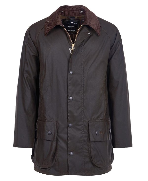 Barbour Classic Beaufort® Waxed Jacket Olive | BABO87214