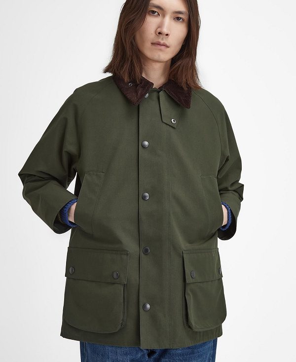 Barbour Classic Bedale Showerproof Jacket Green | BABO87450