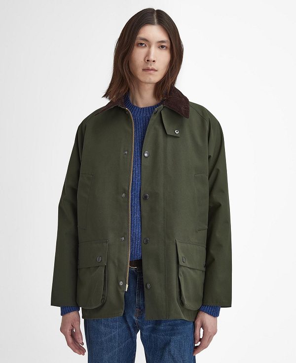 Barbour Classic Bedale Showerproof Jacket Green | BABO87450