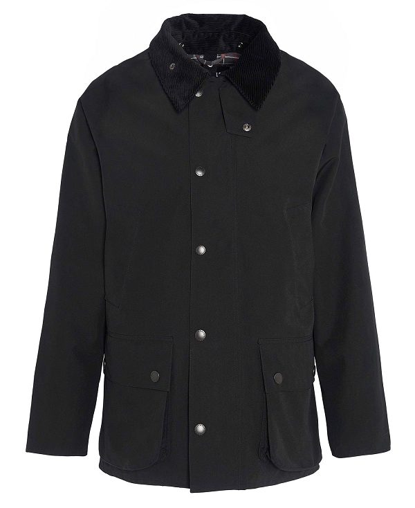 Barbour Classic Bedale Showerproof Jacket Black | BABO87454