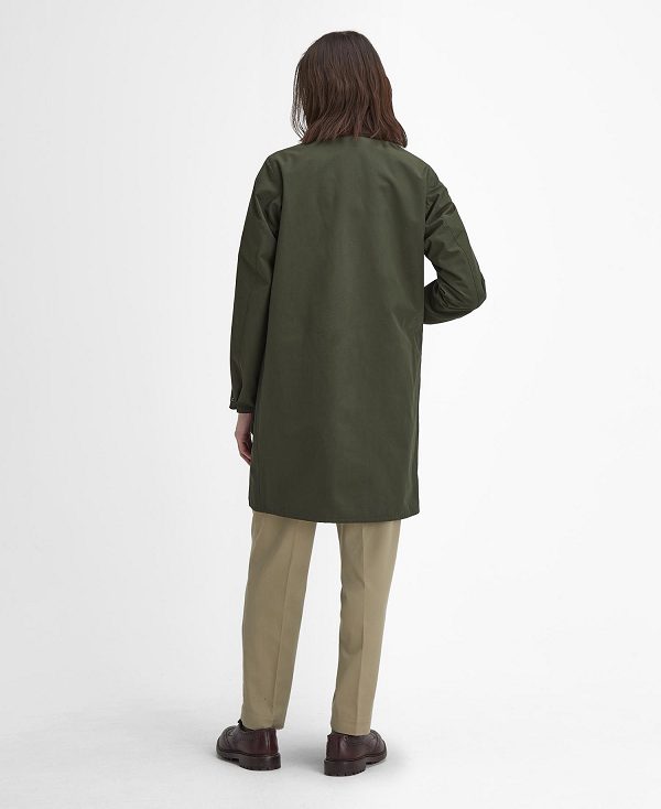 Barbour Classic Border Showerproof Jacket Green | BABO87446