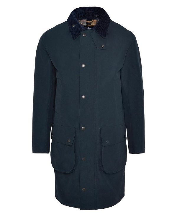 Barbour Classic Border Showerproof Jacket Navy | BABO87447