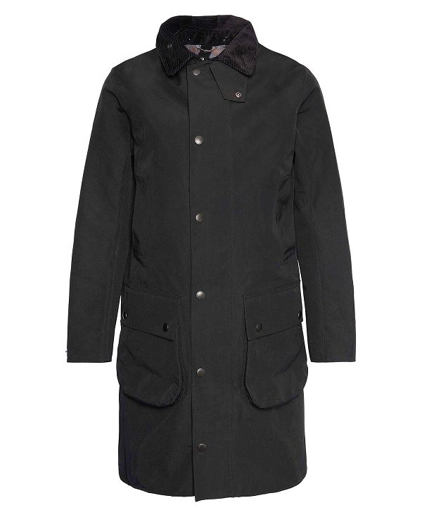 Barbour Classic Border Showerproof Jacket Black | BABO87453