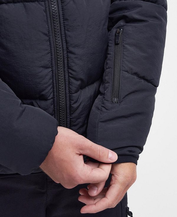 Barbour Cluny Quilted Jacket Classic Black | BABO87304