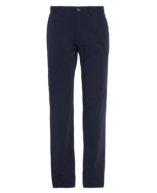 Barbour Comfort Stretch Tailored Trousers Navy | BABO88812