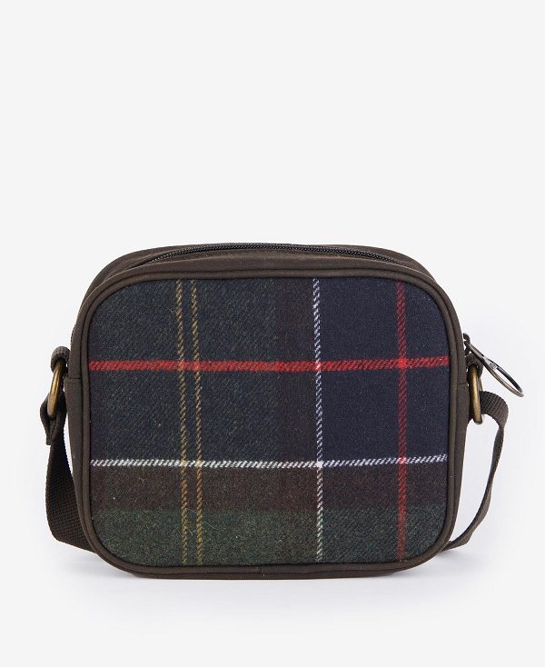 Barbour Contin Cross Body Bag Classic Tartan | BABO89988