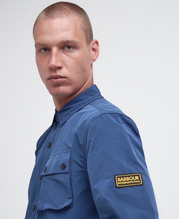 Barbour Control Overshirt Fossil | BABO87951