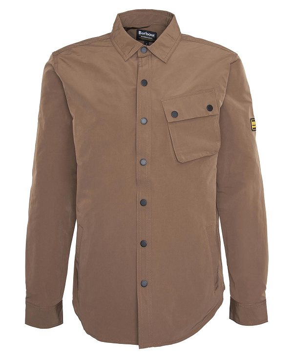 Barbour Control Overshirt Fossil | BABO87960