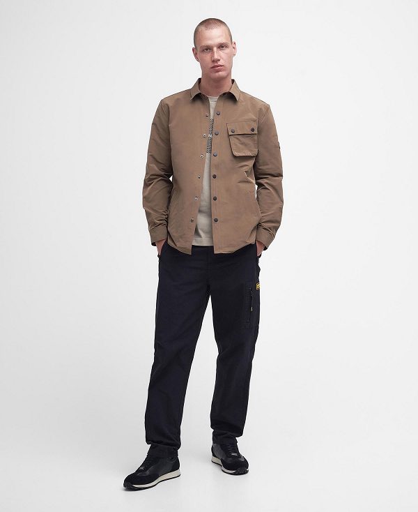 Barbour Control Overshirt Fossil | BABO87960