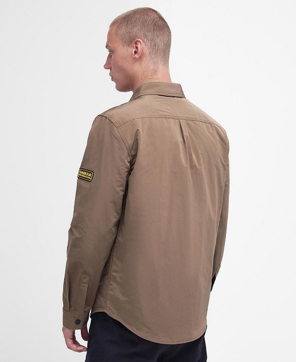 Barbour Control Overshirt Fossil | BABO87960