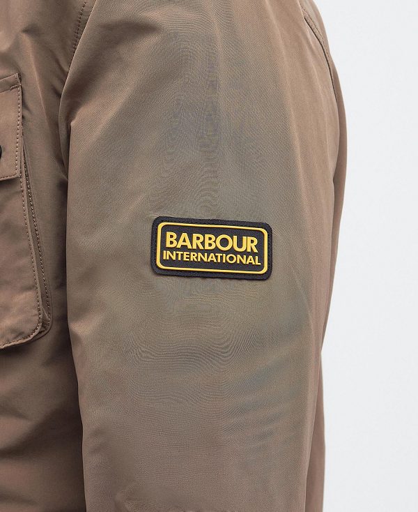 Barbour Control Overshirt Fossil | BABO87960