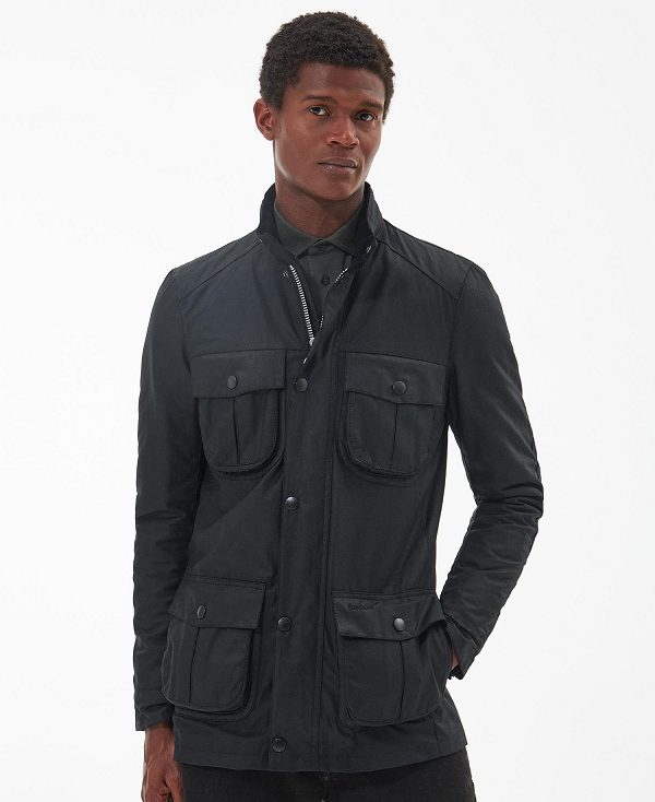 Barbour Corbridge Wax Jacket Classic Black | BABO87162